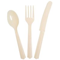 Cutlery x 18 Pieces Ivory