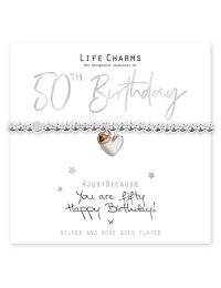 Happy 50th Birthday Bracelet