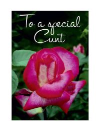 Special Cunt Card