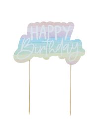 Eco Rainbow Cake Topper